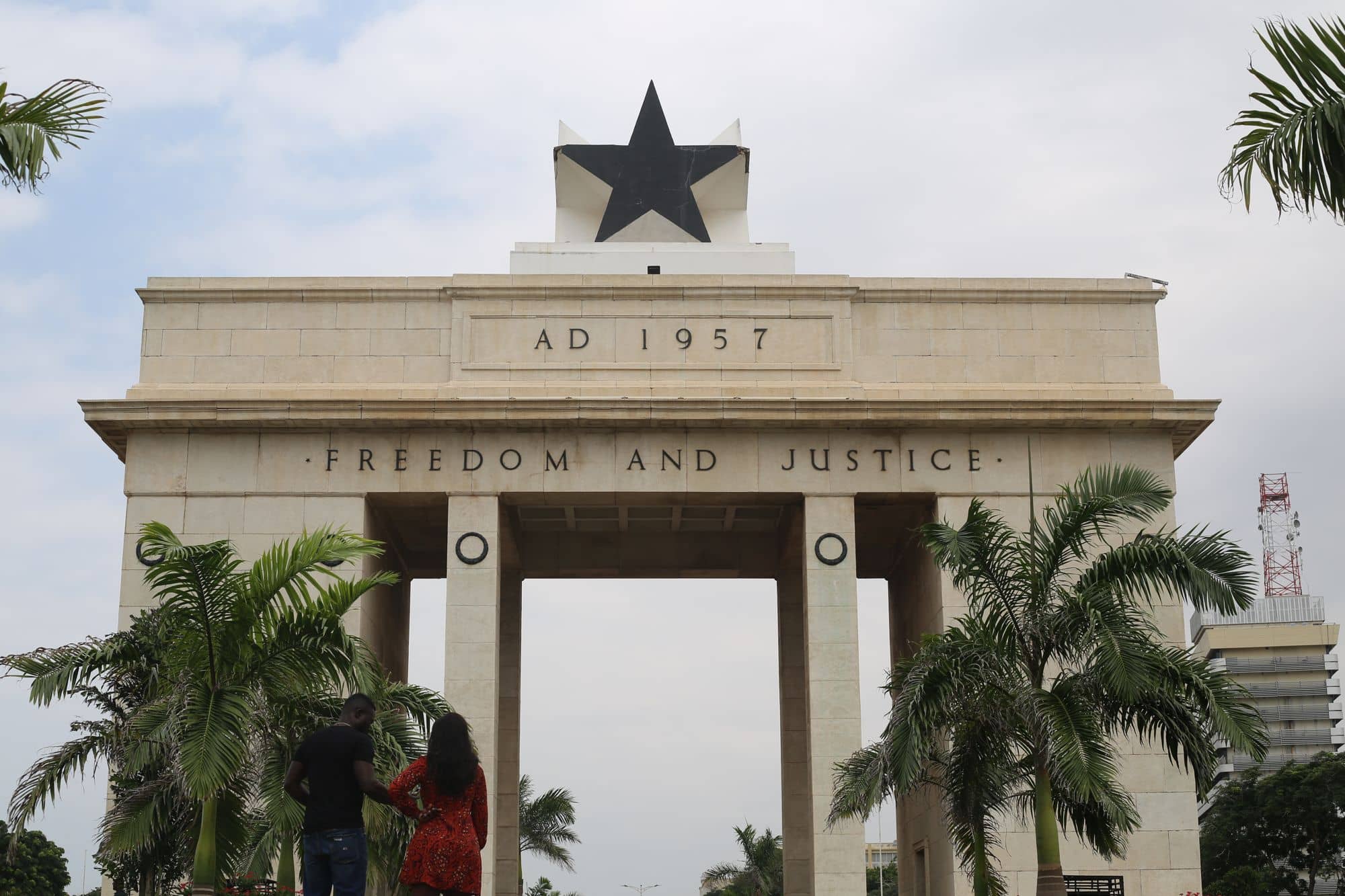 The Black Star Gate in Accra