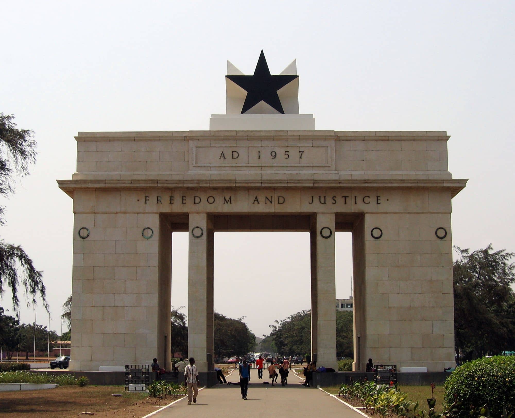 Independence Arch in Accra, Ghana